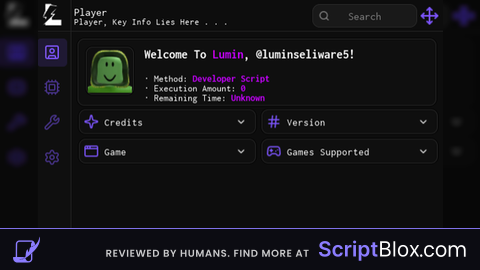 Lumin Hub | #1 | Insta Steal Roblox script for Script hub