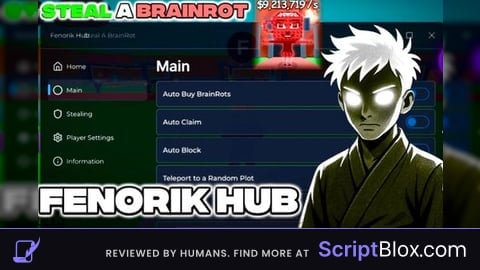 Feronik Hub Roblox script for Steal a Brainrot