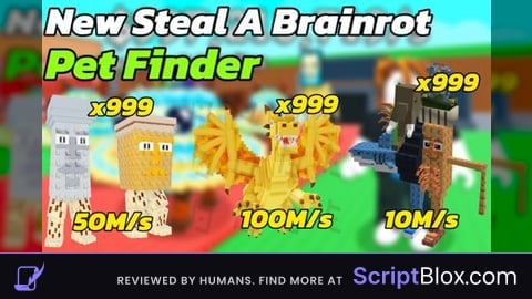 Best Brainrot-Finder 1m-10m Roblox script for Steal a Brainrot