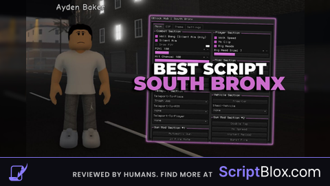 The BEST South Bronx Script Roblox script for South Bronx: The Trenches