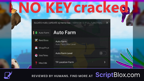 Elgato Hub no key cracked Roblox script for Meme Sea