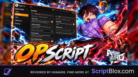 Auto Farm Auto Replay Auto Join Webhook and more Roblox script for Anime Zero