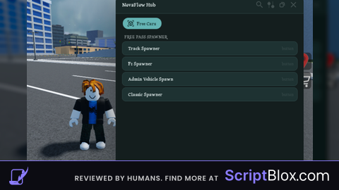 NovaFlow Hub | Roblox script for Car Driving Ultimate