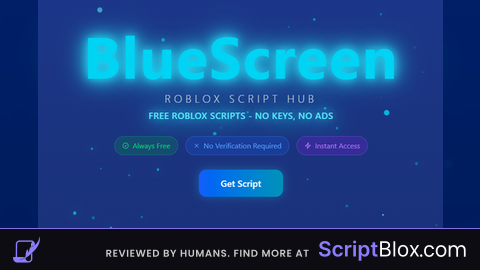 BlueScreen Roblox script for DIG