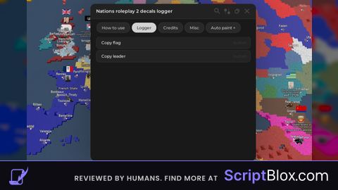 NR2 Logger Roblox script for Nations Roleplay 2