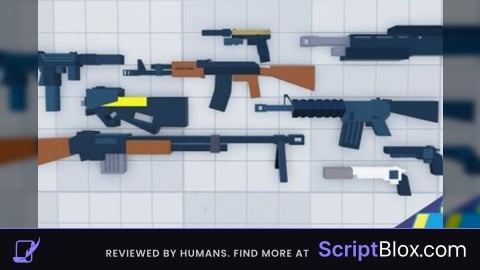 Change weapons without dying click F to switch Roblox script for Gun Grounds FFA