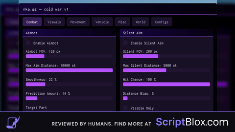 *NEW & PAID*  SCRIPT - NKA.gg COLDWAR Roblox script for Cold War
