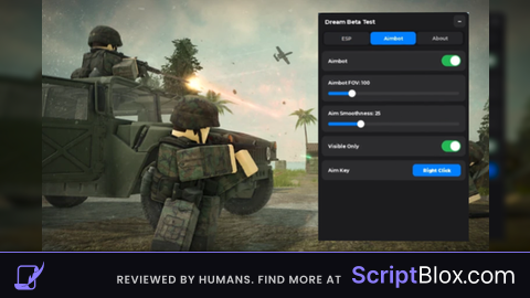 Esp + Aimbot Roblox script for Cold War
