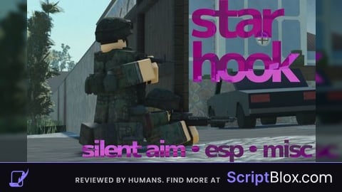 Silent aim Script And More Starhook Roblox script for Cold War