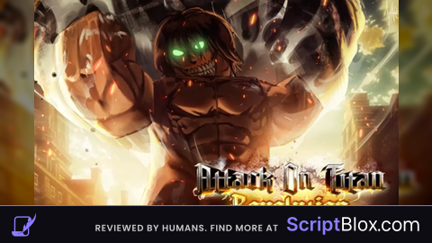 AOTR SCRIPT BEST AUTOFARM Roblox script for Attack on Titan Revolution