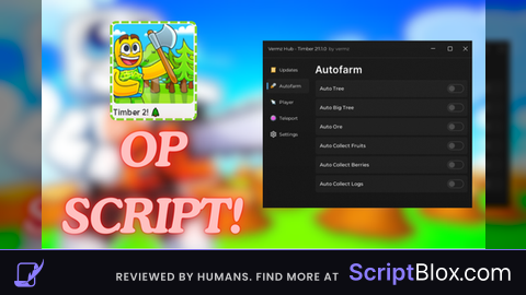 OP Timber 2 Script Roblox script for Timber 2