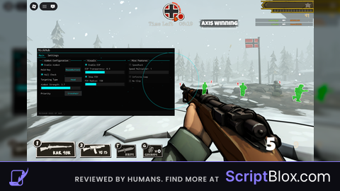 Nickhub Esp Aimbot Noclip Infinite Jump Speedwalk Roblox script for DoW - Dogs of War: WW2