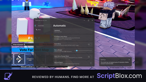 DeathBall SeoHub Roblox script for Death Ball