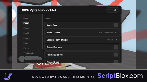 RBScr1pts Hub Cracked Roblox script for Bee Swarm Simulator