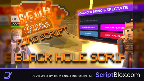 SEWH : BLACK HOLE SCRIPT V2 Roblox script for something evil will happen