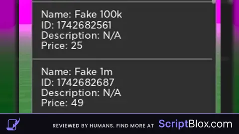 Infinite Robux and admin commands Roblox script for PLS DONATE UNLIMITED