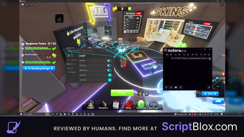 SCRIPT NO KEY WORKING IN SOLARA Roblox script for Rivals