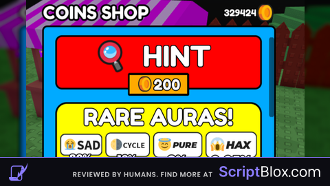 AuraCraft inf Money Script Roblox script for Aura Craft