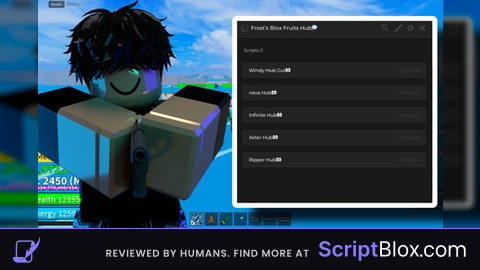 Frosts  Hub Roblox script for Blox Fruits
