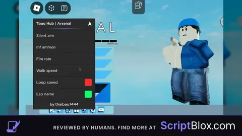 TbaoHub Roblox script for Arsenal