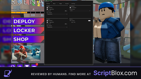 Champion X Roblox script for Arsenal