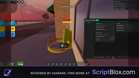 CloverHUB AutoFarm Auto Rob and Auto Arrest Roblox script for Driving Empire