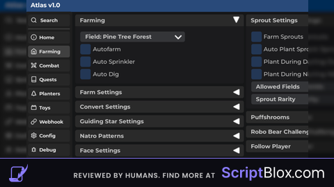 Bss Atlas Roblox script for Bee Swarm Simulator