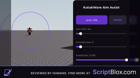 KutakWare Aim *ist Roblox script for Criminality