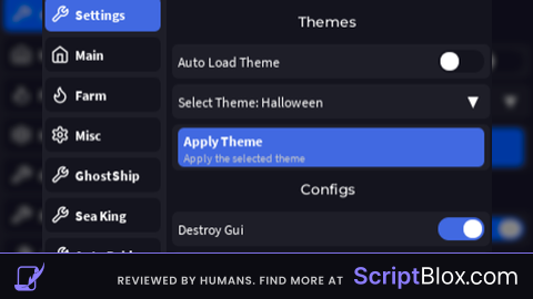Nilhub Free Roblox script for King Legacy