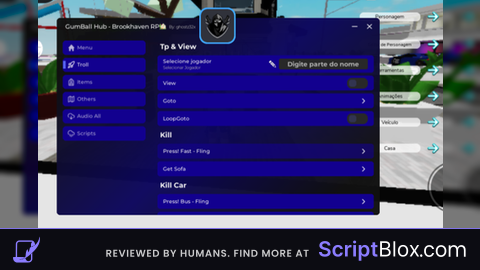 GumBall Hub V2 Roblox script for Brookhaven