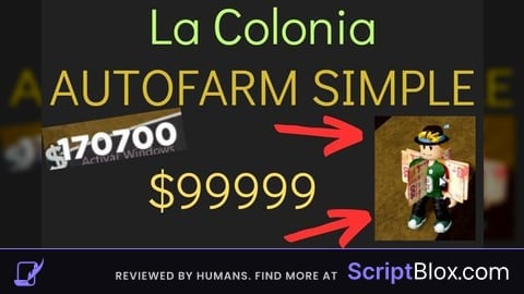 La Colonia autofarm Roblox script for The Colony
