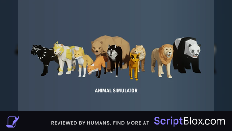 Animal sim free coin EXP OP fixed Roblox script for Animal Simulator