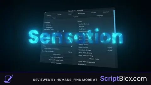 Sensation V2 Roblox script for Jailbreak