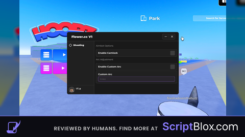 Flowercc Roblox script for Hoopz