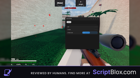 ESP HITBOX Roblox script for No-Scope Arcade
