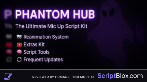 Phantom Hub Roblox script for MIC UP