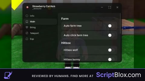 Hub Roblox script for 99 Nights in the Forest