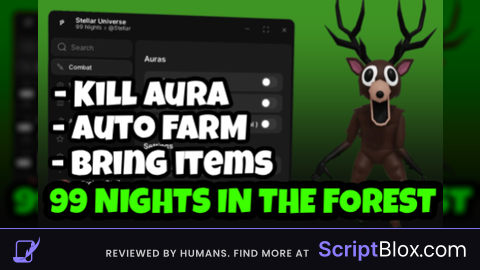 99 Nights Roblox script for 99 Nights in the Forest