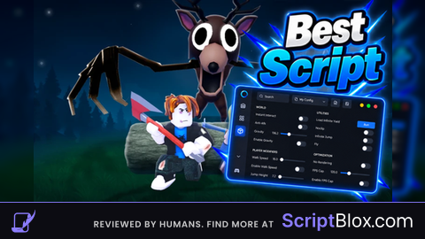 Overflow Inf Saplings, Godmode, Instant Bring Items & More Roblox script for 99 Nights in the Forest
