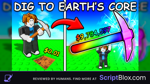 Nullptr Crack Dupe coins gems dominus spins Roblox script for Dig to Earth's CORE