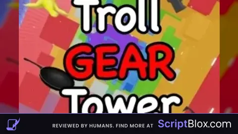 Freeze all Taser all Shrink all and more OP Roblox script for Troll Gear Tower