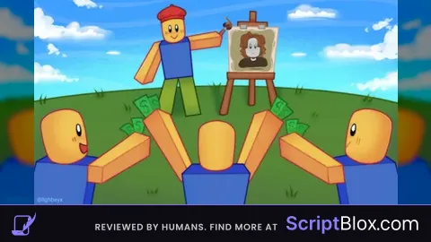 Demonic HUB Roblox script for starving artists