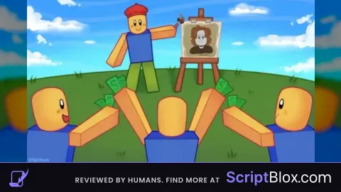 Auto draw Roblox script for starving artists