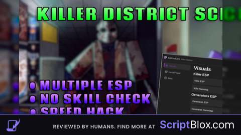 Keyless script Esp Spee  etc Roblox script for Violence District