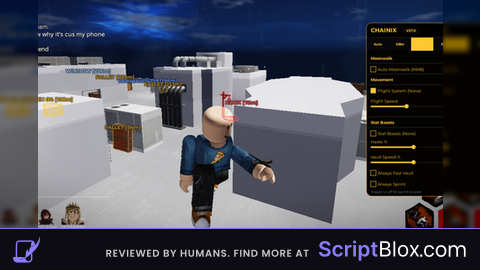 CHAINIX  Elite Script Hub Roblox script for Violence District