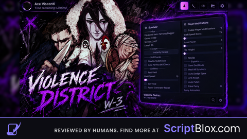 Best VD Script Roblox script for Violence District