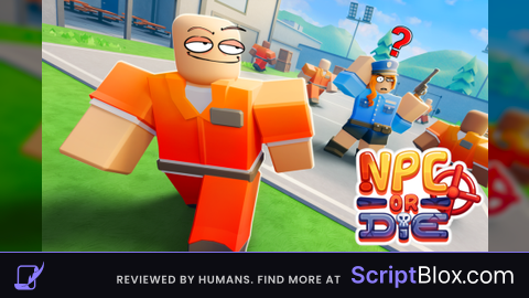 Be A Npc Or Die | GoatHub Roblox script for NPC or DIE