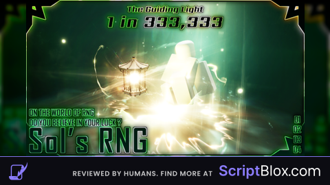 Sol's RNG Roblox game